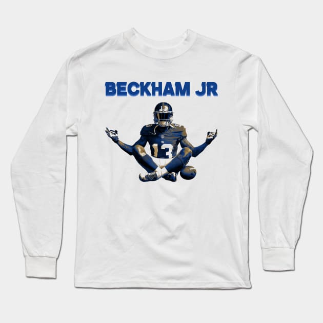 BECKHAM JR BALTIMORE RAVENS Long Sleeve T-Shirt by PUBLIC BURNING